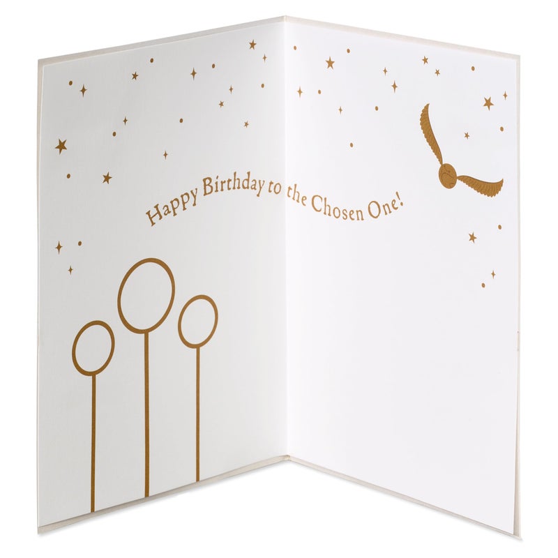 Papyrus Harry Potter Birthday Card (The Chosen One) - Image 2